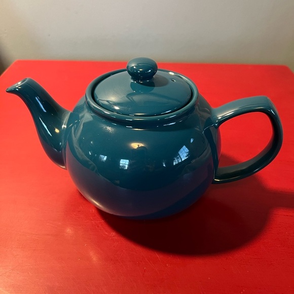 Price & Kensington Teapot teal blue never used - Picture 1 of 6